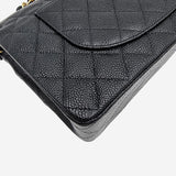 MEDIUM SORT CAVIAR CLASSIC DOUBLE FLAP taske fra brand: CHANEL - We Do Vintage