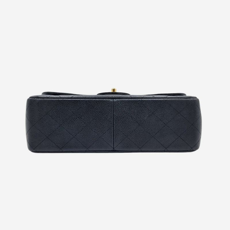 LARGE SORT CAVIAR CLASSIC DOUBLE FLAP taske fra brand: CHANEL - We Do Vintage