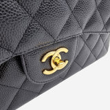 LARGE SORT CAVIAR CLASSIC DOUBLE FLAP taske fra brand: CHANEL - We Do Vintage