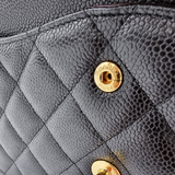 LARGE SORT CAVIAR CLASSIC DOUBLE FLAP taske fra brand: CHANEL - We Do Vintage