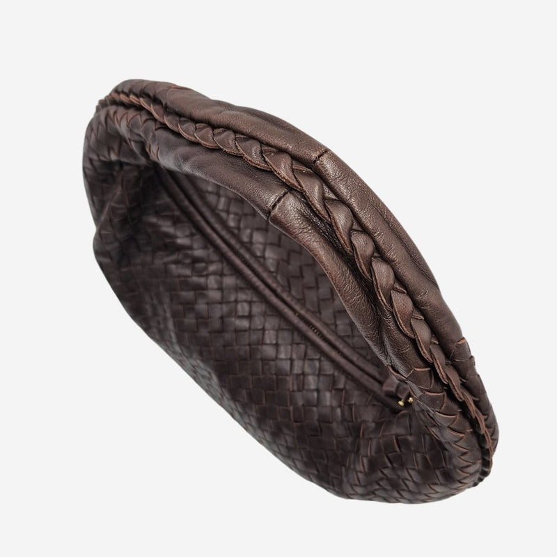 MEDIUM BRUN CLASSIC VENETA HOBO taske fra brand: BOTTEGA VENETA - We Do Vintage