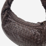 MEDIUM BRUN CLASSIC VENETA HOBO taske fra brand: BOTTEGA VENETA - We Do Vintage