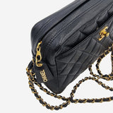 DIAMAND QUILTED CAVIAR CAMERA BAG taske fra brand: CHANEL - We Do Vintage