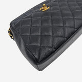 DIAMAND QUILTED CAVIAR CAMERA BAG taske fra brand: CHANEL - We Do Vintage