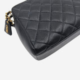 DIAMAND QUILTED CAVIAR CAMERA BAG taske fra brand: CHANEL - We Do Vintage