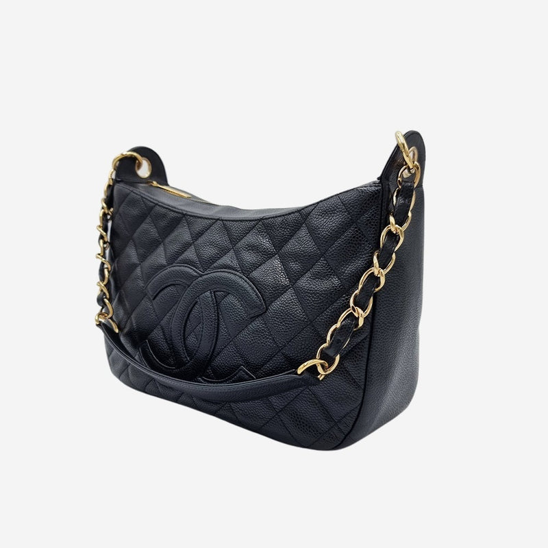 CAVIAR CC HOBO SKULDERTASKE taske fra brand: CHANEL - We Do Vintage