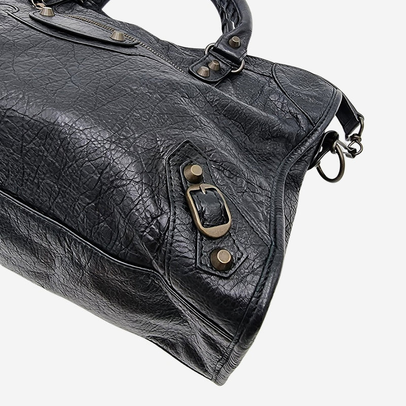 SORT CITY BAG taske fra brand: BALENCIAGA - We Do Vintage
