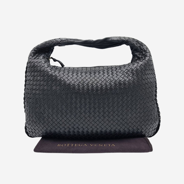 LARGE SORT CLASSIC VENETA HOBO taske fra brand: BOTTEGA VENETA - We Do Vintage