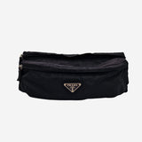 SORT NYLON BÆLTETASKE taske fra brand: PRADA - We Do Vintage