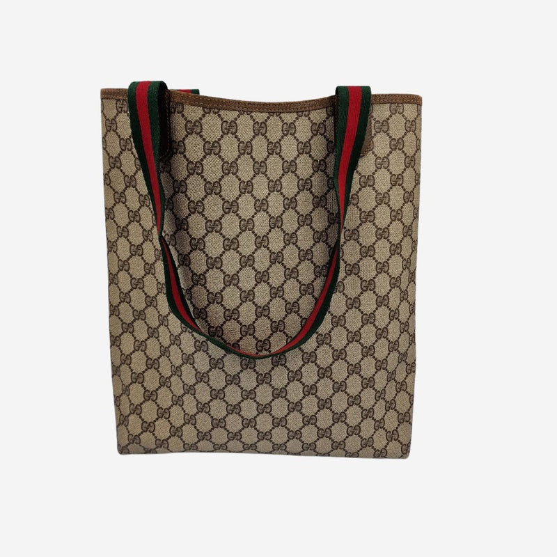 DIAMANTE CANVAS TOTE taske fra brand: GUCCI - We Do Vintage