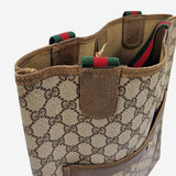 DIAMANTE CANVAS TOTE taske fra brand: GUCCI - We Do Vintage