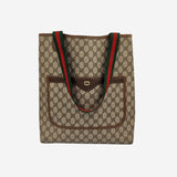 DIAMANTE CANVAS TOTE taske fra brand: GUCCI - We Do Vintage