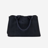 SORT CANAPA TOTE MEDIUM taske fra brand: PRADA - We Do Vintage