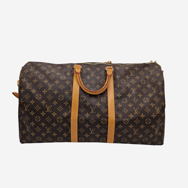 Tolk ubemandede gruppe MONOGRAM CANVAS KEEPALL 55 BANDOULIERE – We Do Vintage