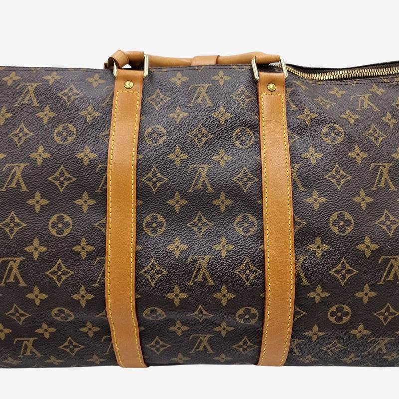 MONOGRAM CANVAS KEEPALL 55 BANDOULIERE taske fra brand: LOUIS VUITTON - We Do Vintage