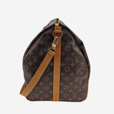 MONOGRAM CANVAS KEEPALL 60 BANDOULIERE taske fra brand: LOUIS VUITTON - We Do Vintage