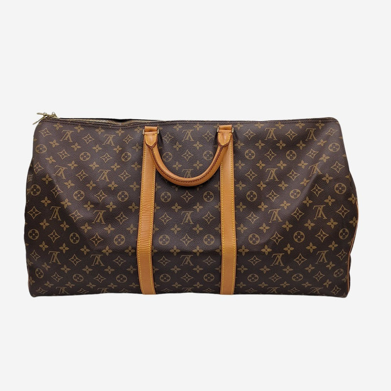 MONOGRAM CANVAS KEEPALL 60 BANDOULIERE taske fra brand: LOUIS VUITTON - We Do Vintage