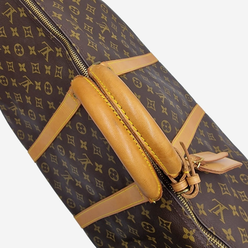 MONOGRAM CANVAS KEEPALL 60 BANDOULIERE taske fra brand: LOUIS VUITTON - We Do Vintage