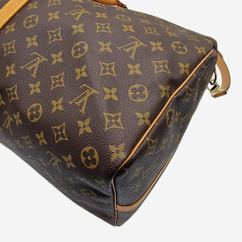 MONOGRAM CANVAS KEEPALL 60 BANDOULIERE taske fra brand: LOUIS VUITTON - We Do Vintage