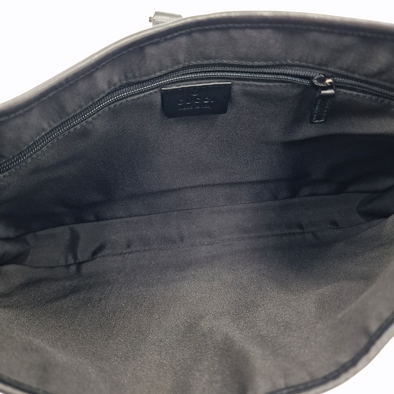 MEDIUM SORT CANVAS JACKIE taske fra brand: GUCCI - We Do Vintage