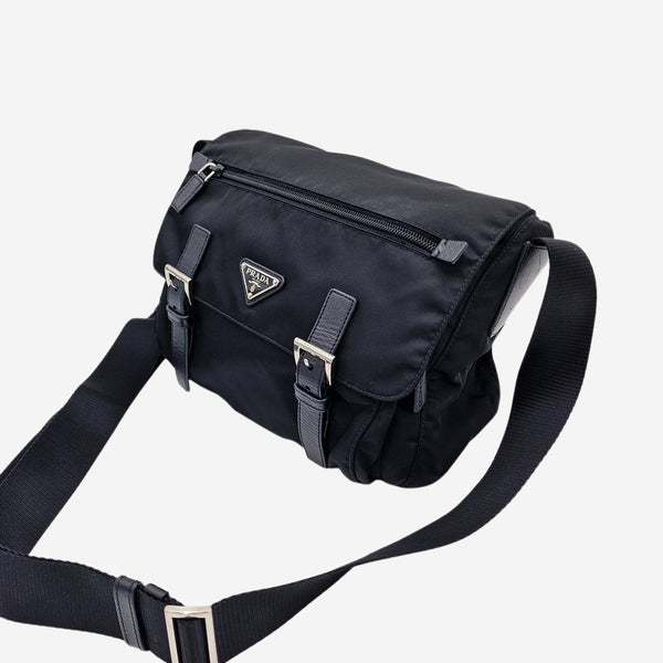 SORT NYLON CROSSBODY