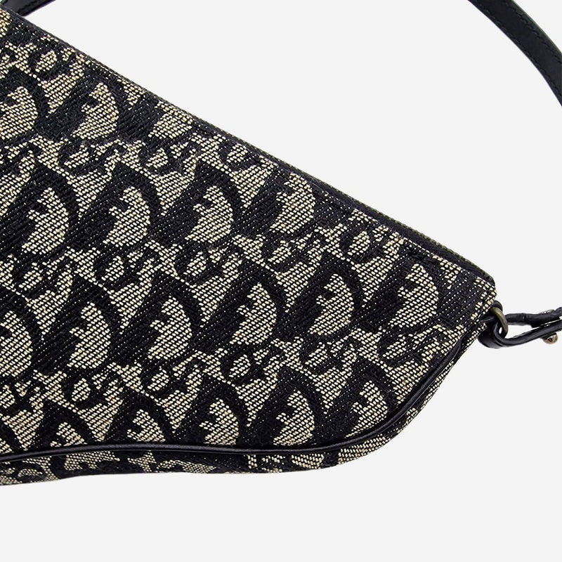 SORT JACQUARD CANVAS SADDLE