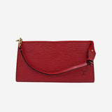 RØD EPI LÆDER POCHETTE ACCESSOIRES