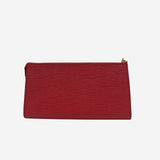 RØD EPI LÆDER POCHETTE ACCESSOIRES