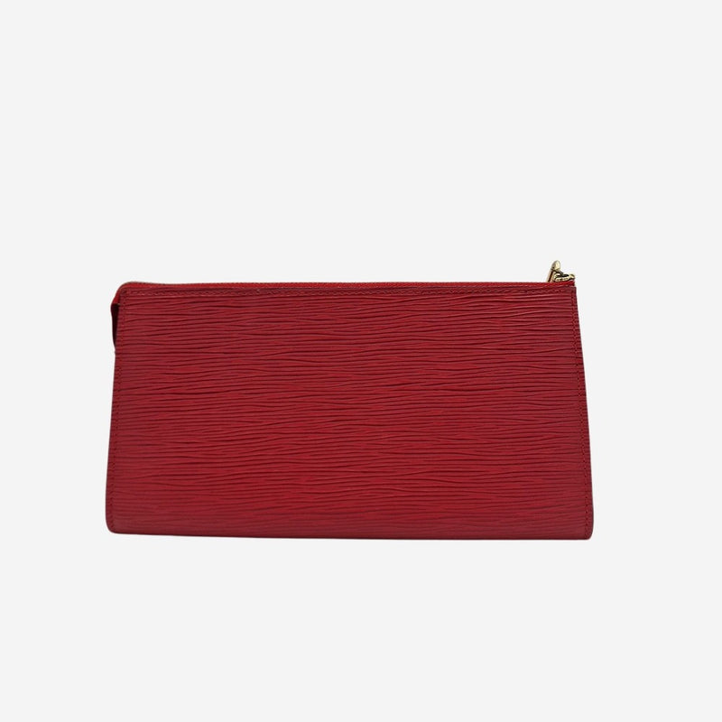 RØD EPI LÆDER POCHETTE ACCESSOIRES