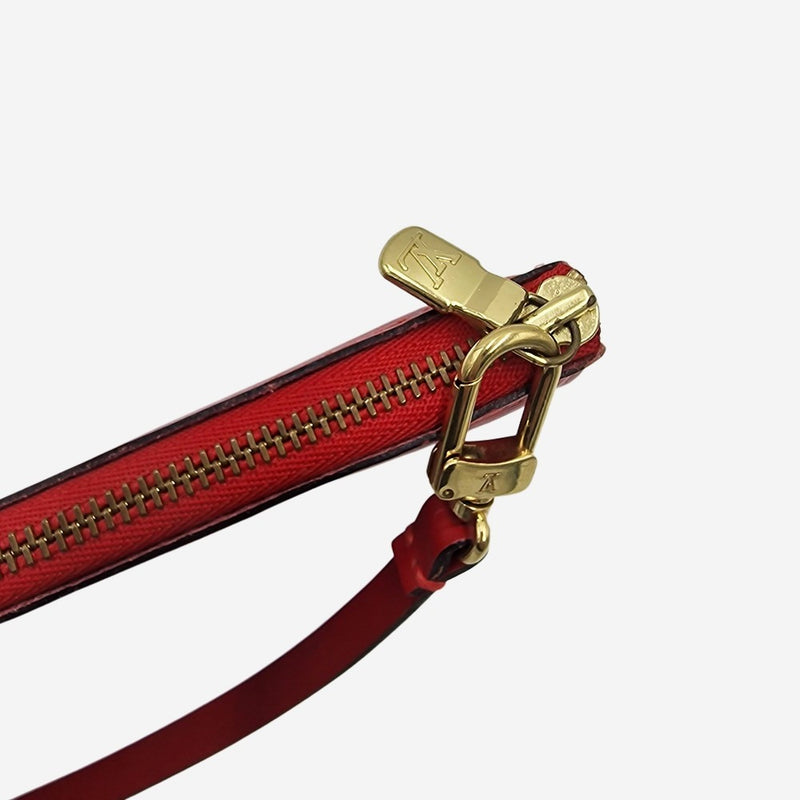 RØD EPI LÆDER POCHETTE ACCESSOIRES