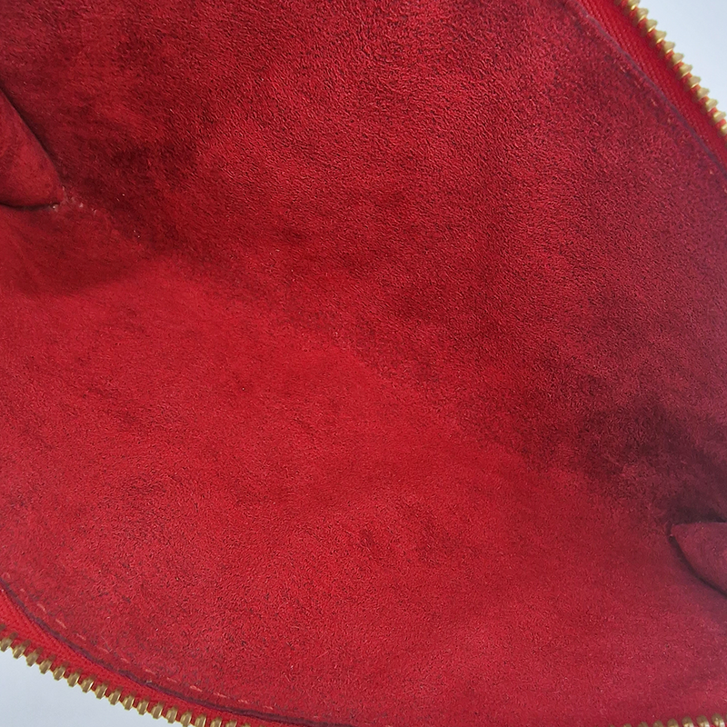 RØD EPI LÆDER POCHETTE ACCESSOIRES