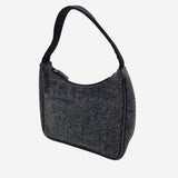 Grå wool Hobo