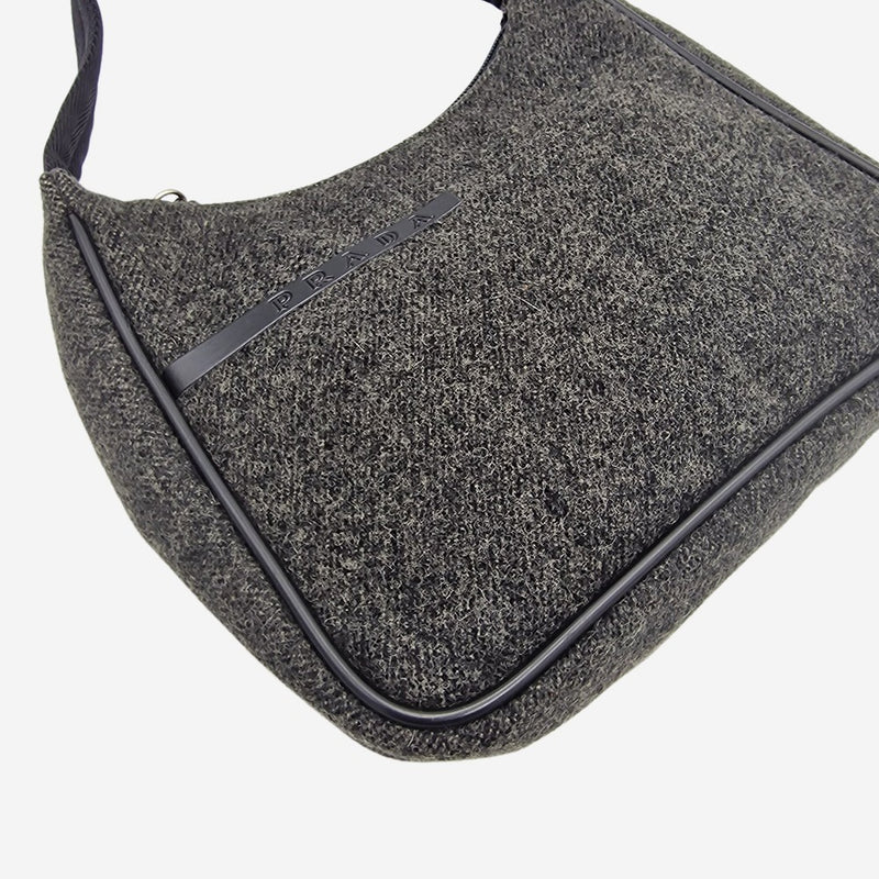 Grå wool Hobo