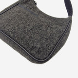 Grå wool Hobo