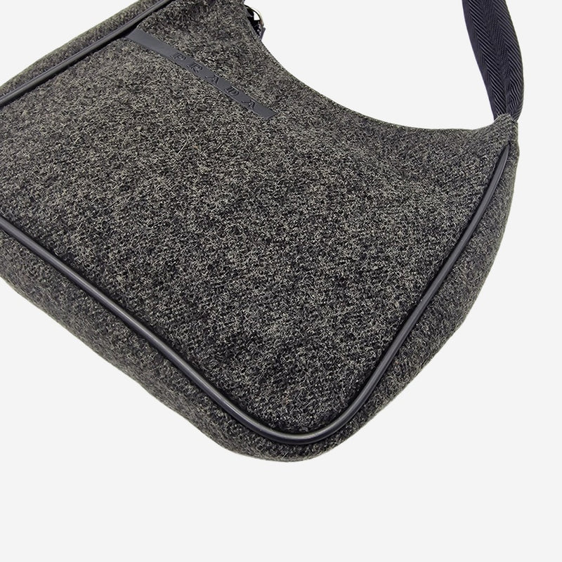 Grå wool Hobo
