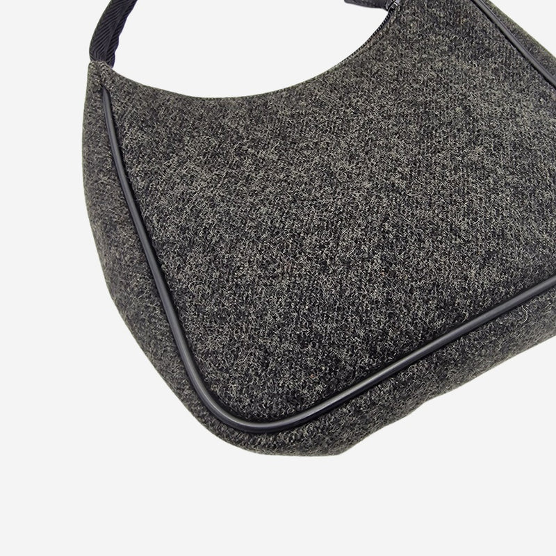 Grå wool Hobo