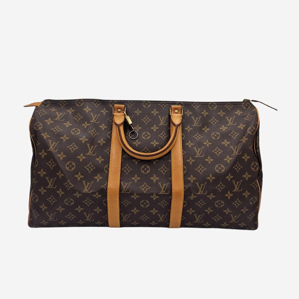 MONOGRAM CANVAS KEEPALL 50