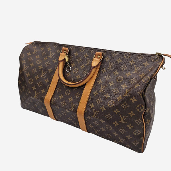 MONOGRAM CANVAS KEEPALL 50
