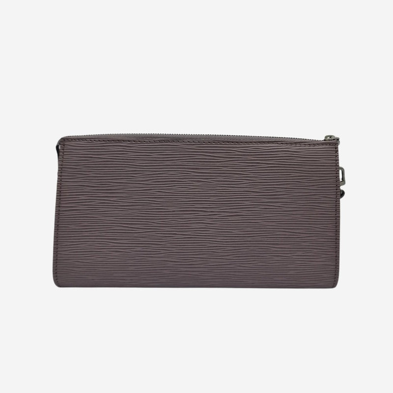 GRÅ EPI LÆDER POCHETTE ACCESSOIRES