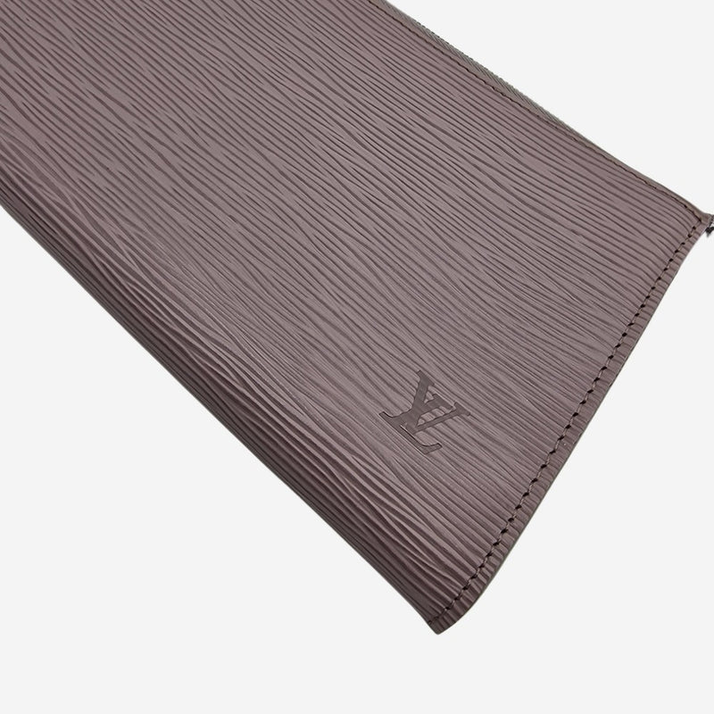 GRÅ EPI LÆDER POCHETTE ACCESSOIRES