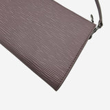 GRÅ EPI LÆDER POCHETTE ACCESSOIRES