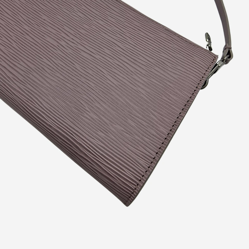 GRÅ EPI LÆDER POCHETTE ACCESSOIRES