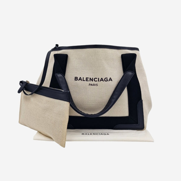 BEIGE CANVAS TOTE
