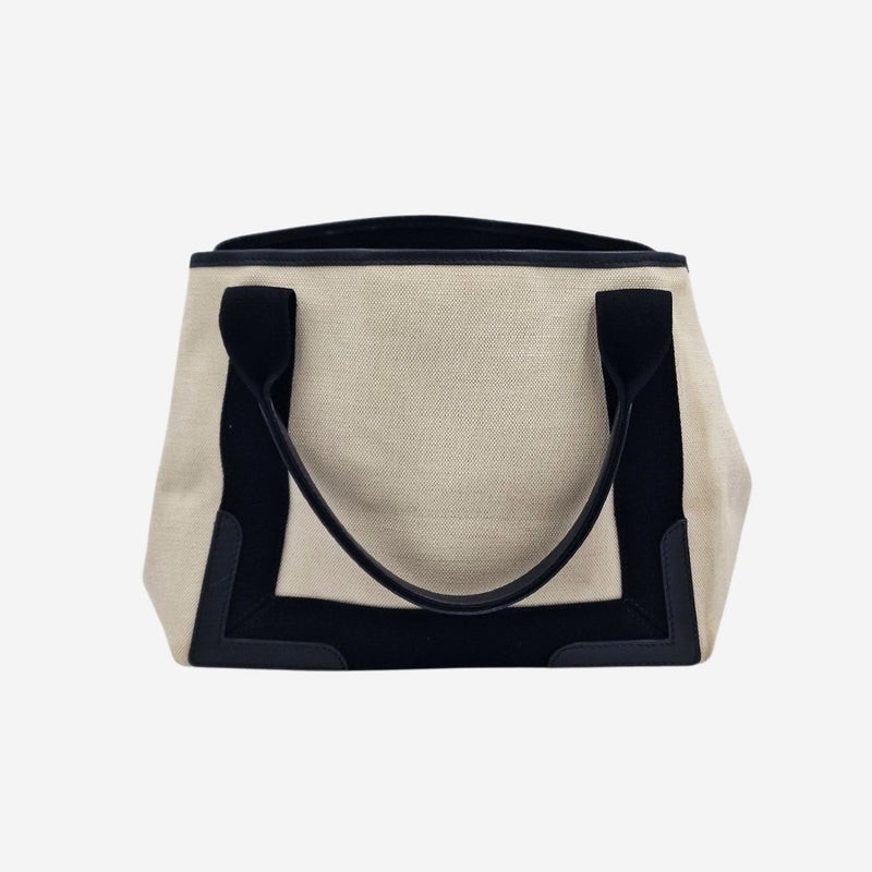BEIGE CANVAS TOTE