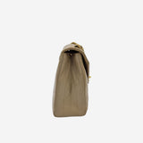 BEIGE VINTAGE KUVERT FLAP BAG