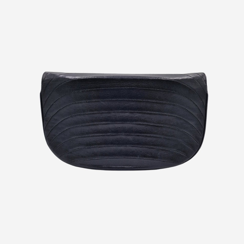 VINTAGE HALF MOON FLAP BAG