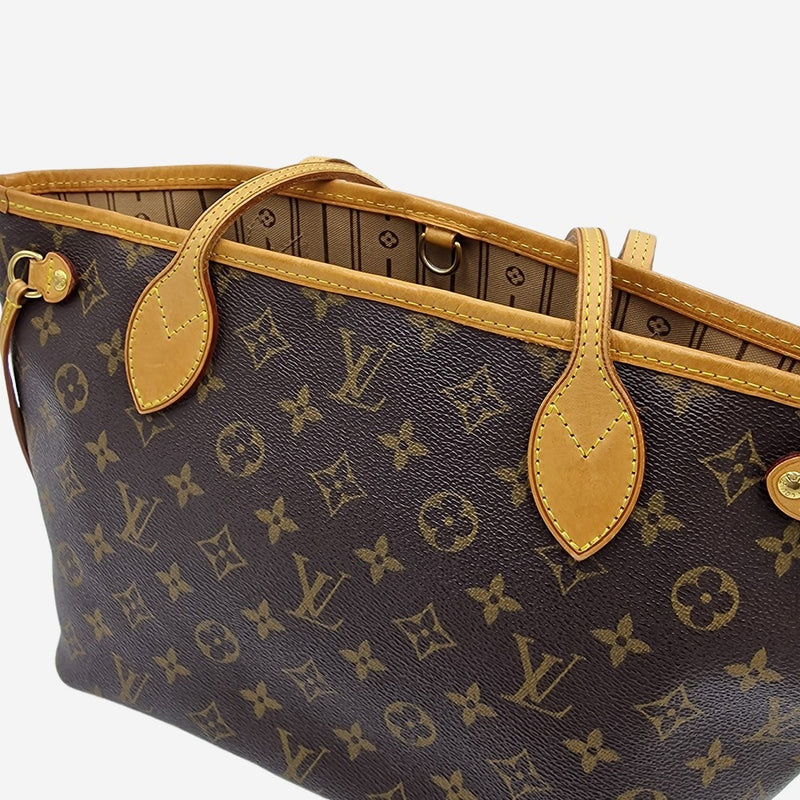 MONOGRAM CANVAS NEVERFULL PM