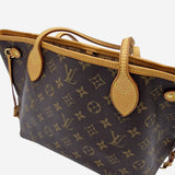 MONOGRAM CANVAS NEVERFULL PM