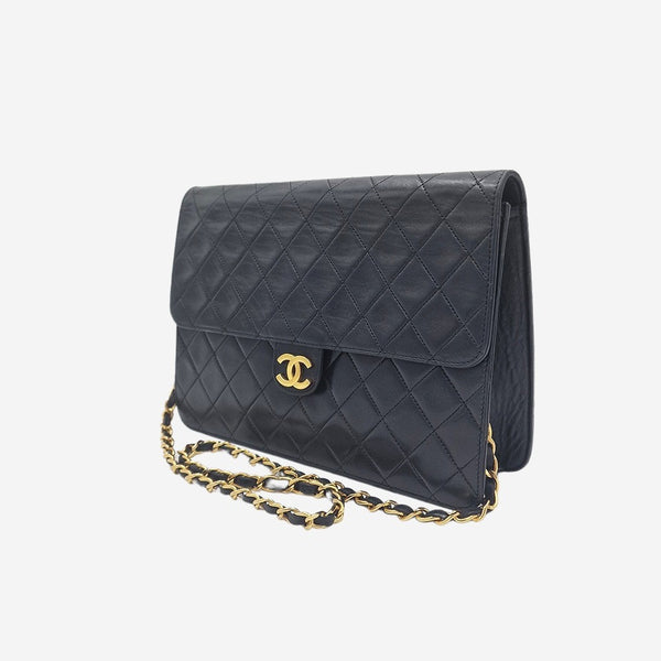 VINTAGE DIAMAND QUILTED FLAP BAG