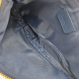 JACQUARD CANVAS SADDLE
